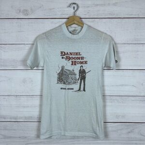 Vintage 80s Daniel Boone Home Defiance Missouri T-Shirt XS